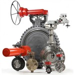 Valvola a farfalla bi-offset